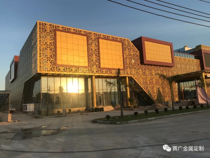 赛广金属案例---老挝万象新酒店