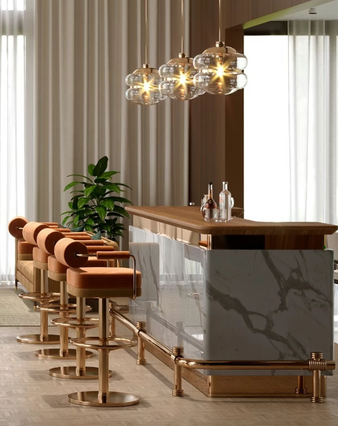 不锈钢材质家具，稳稳拿捏高级感！