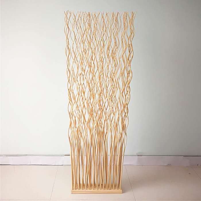 黄铜色镂空铝隔断