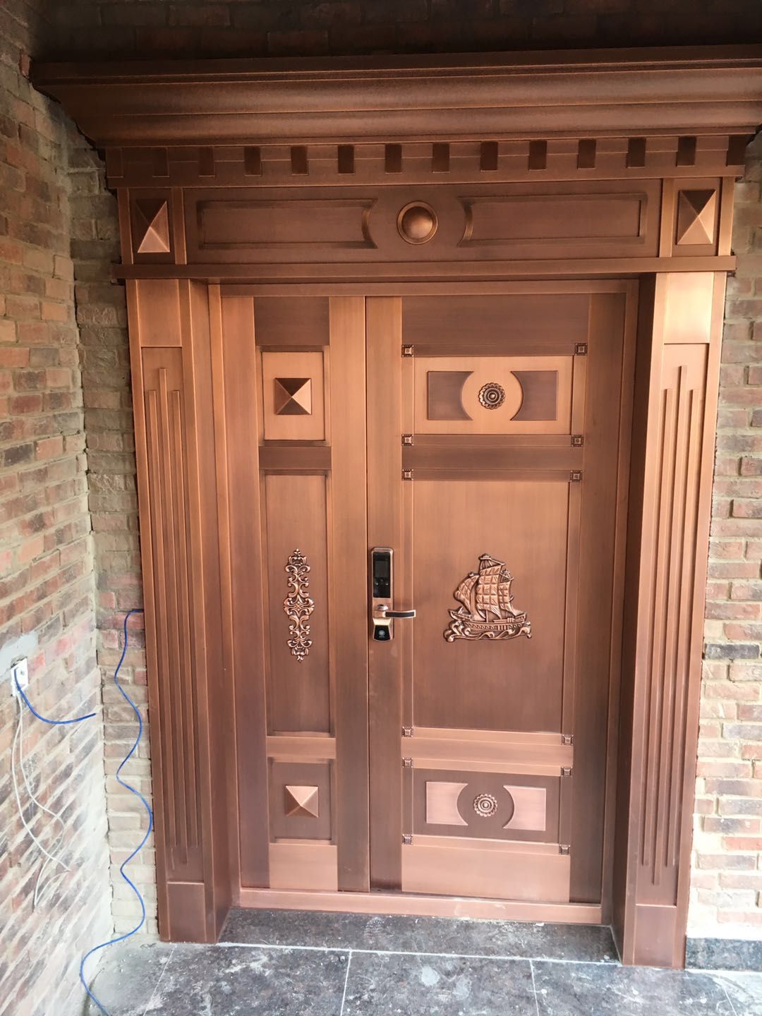 庭院铜艺门 庭院铜艺门